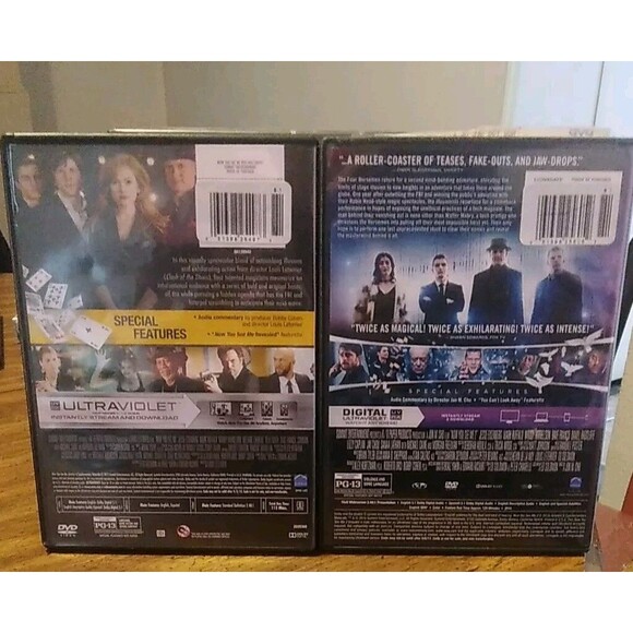 Now You See Me 1 & 2 (DVD) 2 Movie Lot - Picture 2 of 2